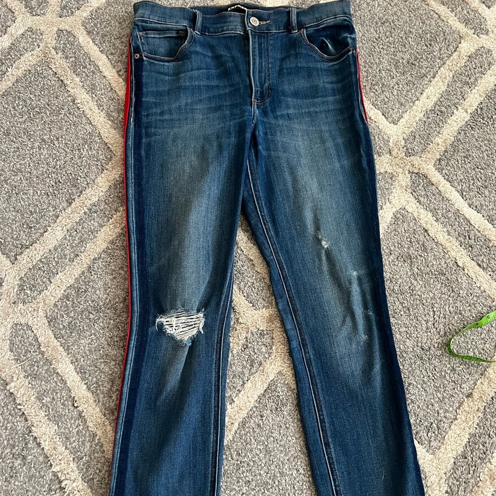 Express Ankle Legging High Rise Jeans 👖